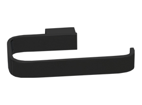 Brooklyn Toilet Roll Holder Matte Black