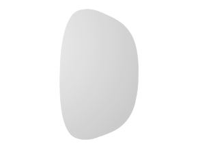 Organic Mirrored Cabinet