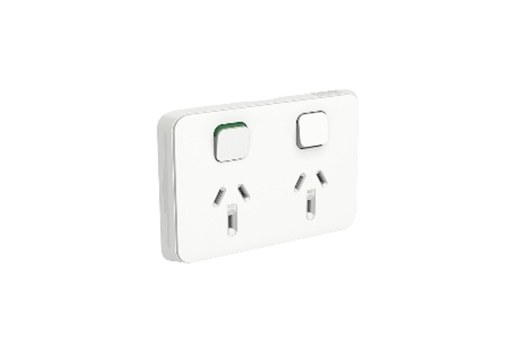 Double Power Point White