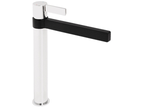 Martini Extended Basin Mixer Matte Black & Chrome