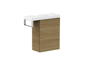 Petite Rail 550 Top/400 Cabinet Wall Hung