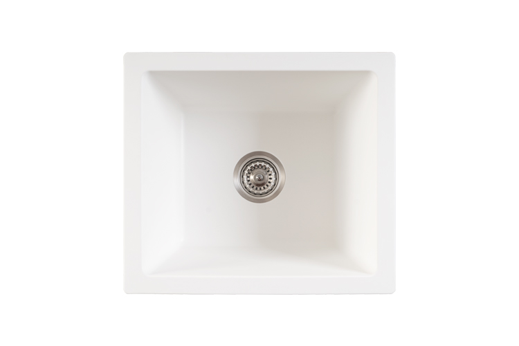 Bellevue Small Rectangular Sink Matte White ADP