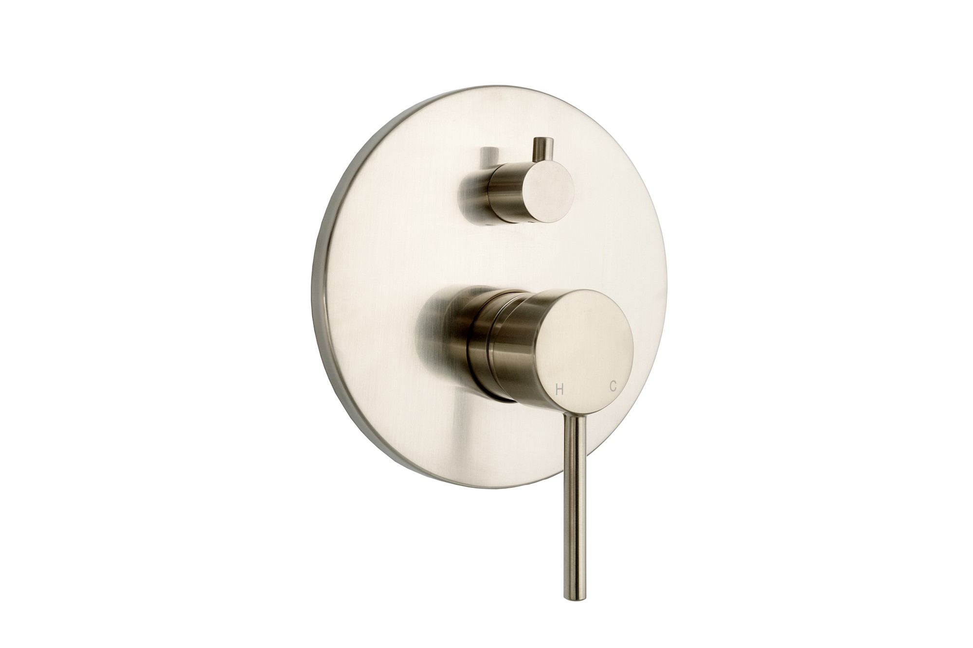 Bloom Shower Diverter Warm Brushed Nickel