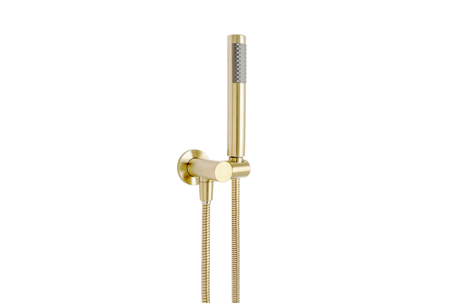Bloom Hand Shower on Hook Light Brushed Brass