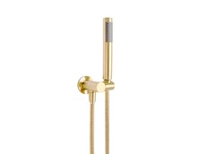 Bloom Hand Shower on Hook Light Brushed Brass