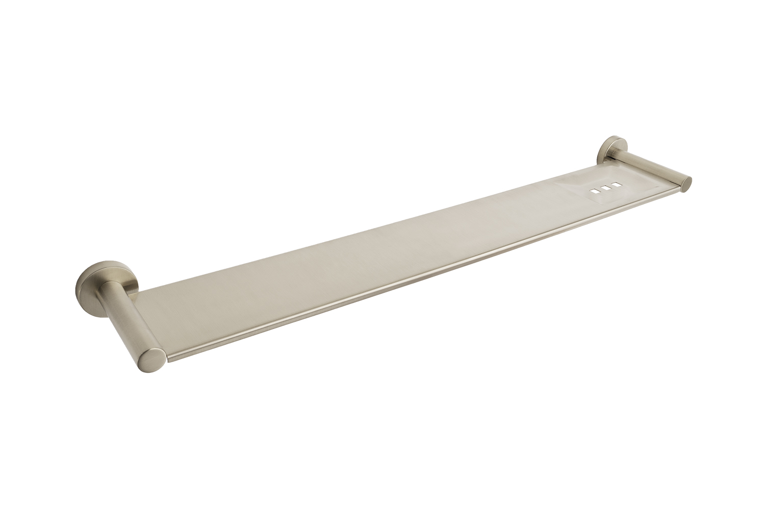 Bloom Shower Shelf Warm Brushed Nickel