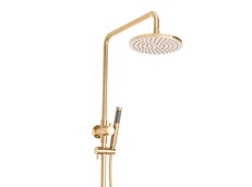 Bloom Shower Set Light Brushed Brass