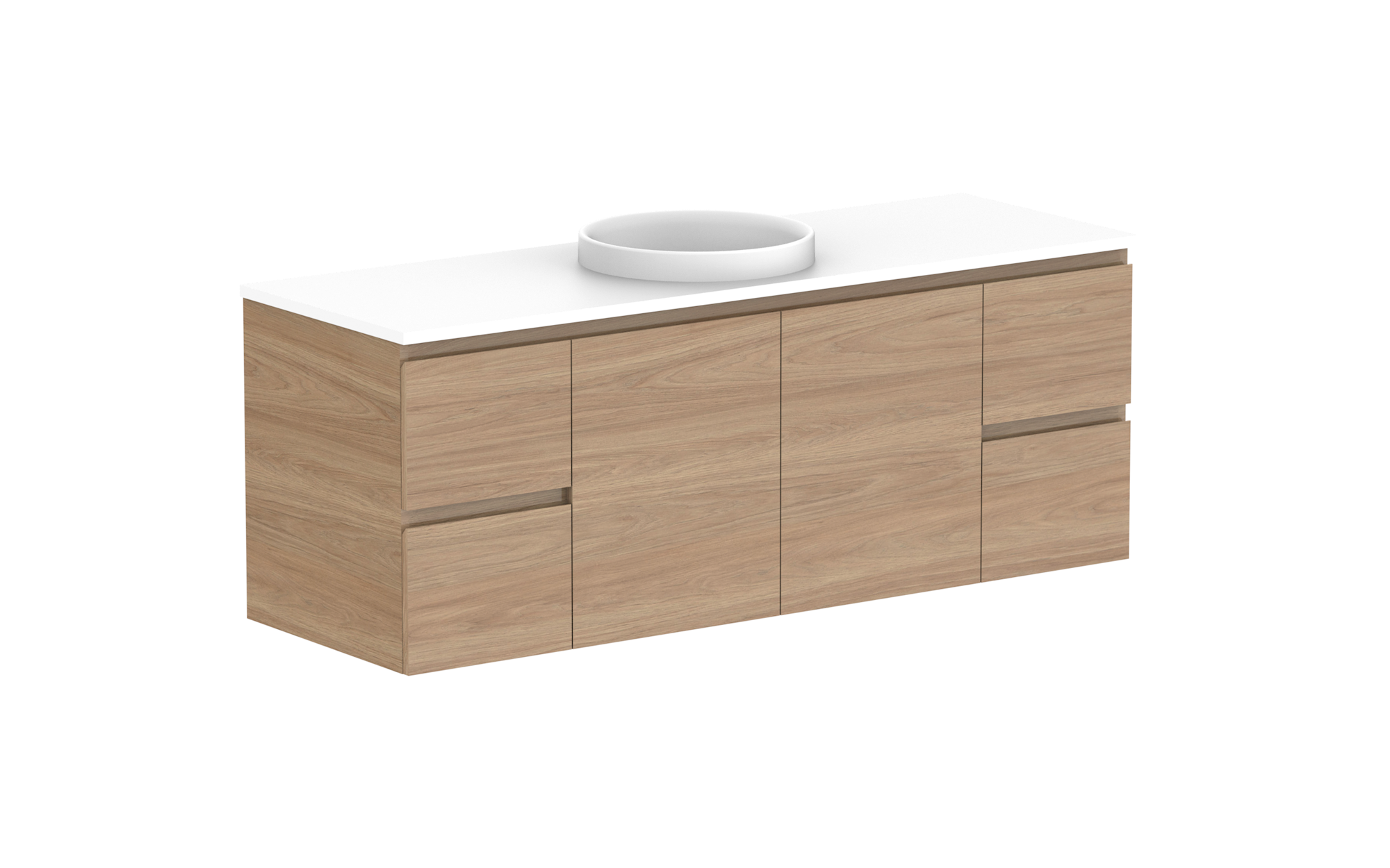 Glacier Door & Drawer, 1500 Twin, Wall Hung