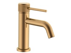 Soul Groove Basin Mixer Brushed Brass