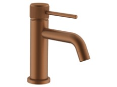Soul Groove Basin Mixer Brushed Copper