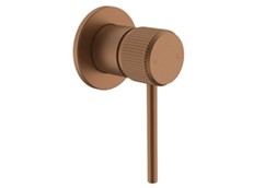Soul Groove Wall Mixer Brushed Copper