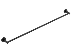 Soul Single Towel Rail 900mm Matte Black