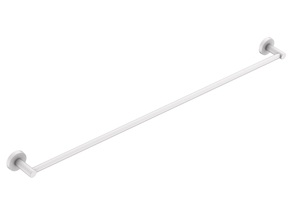 Soul Single Towel Rail 900mm Matte White