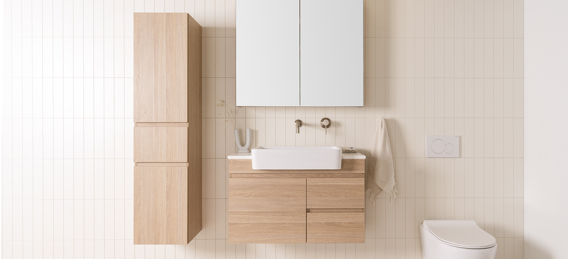 Glacier Door & Drawer Tallboy