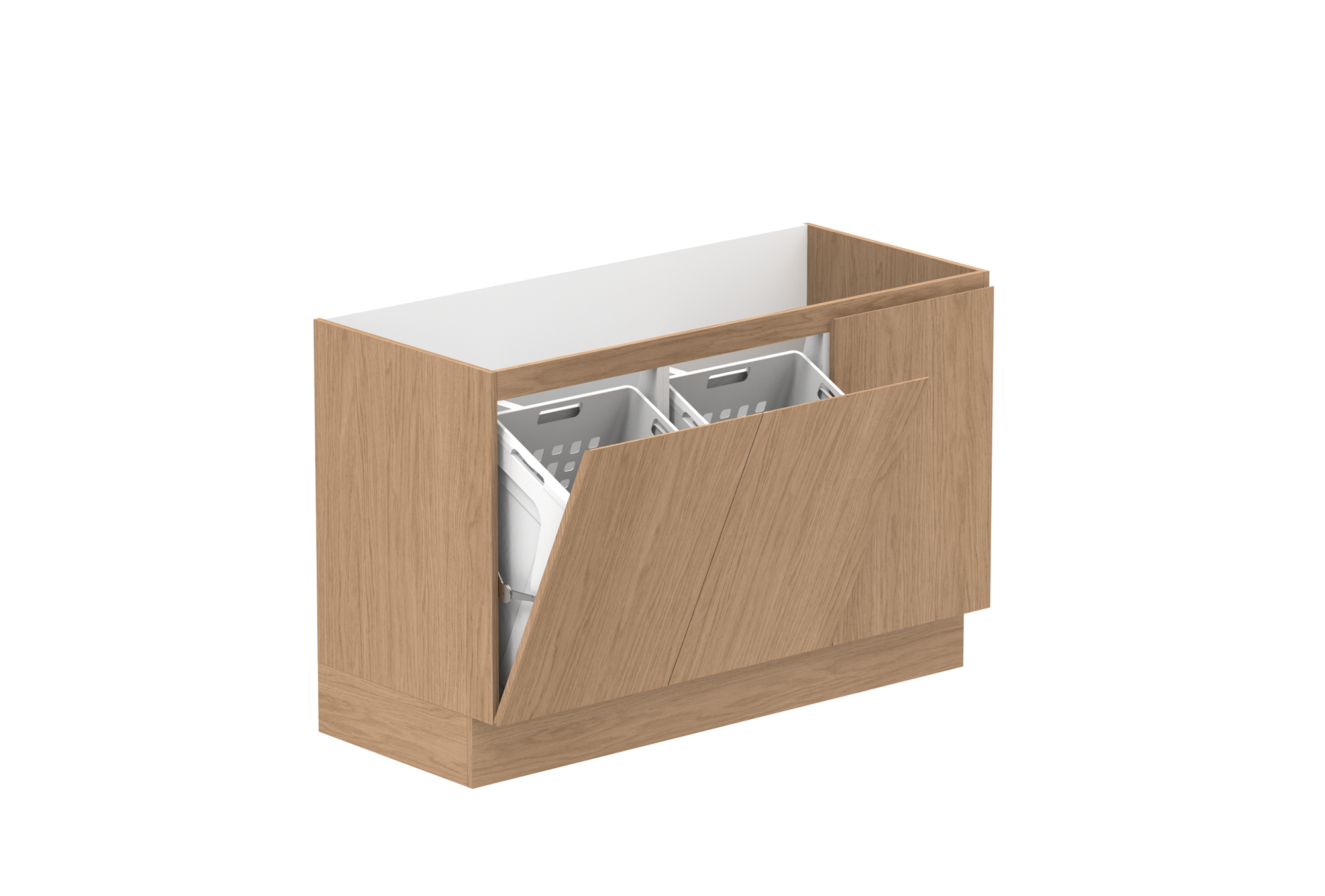 Cabinet Only Right Sink