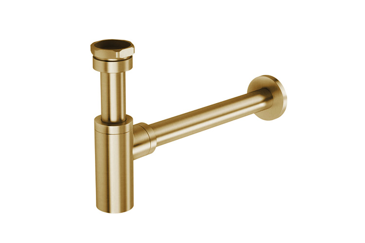 Waterloo Bottle Trap Brushed Brass