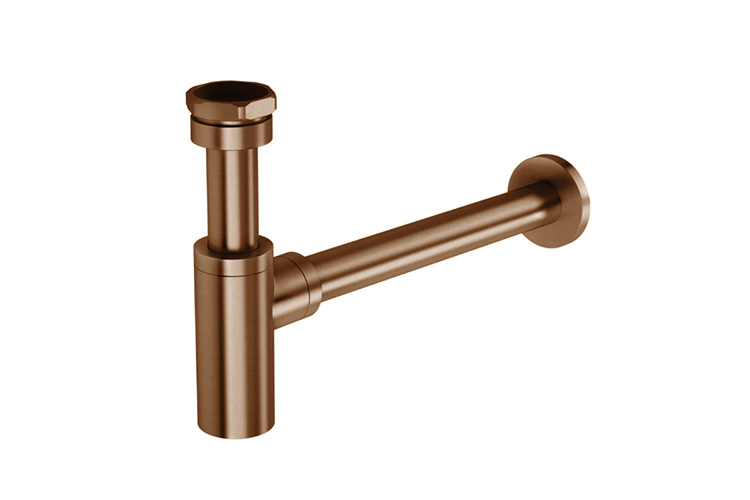 Waterloo Bottle Trap Brushed Copper