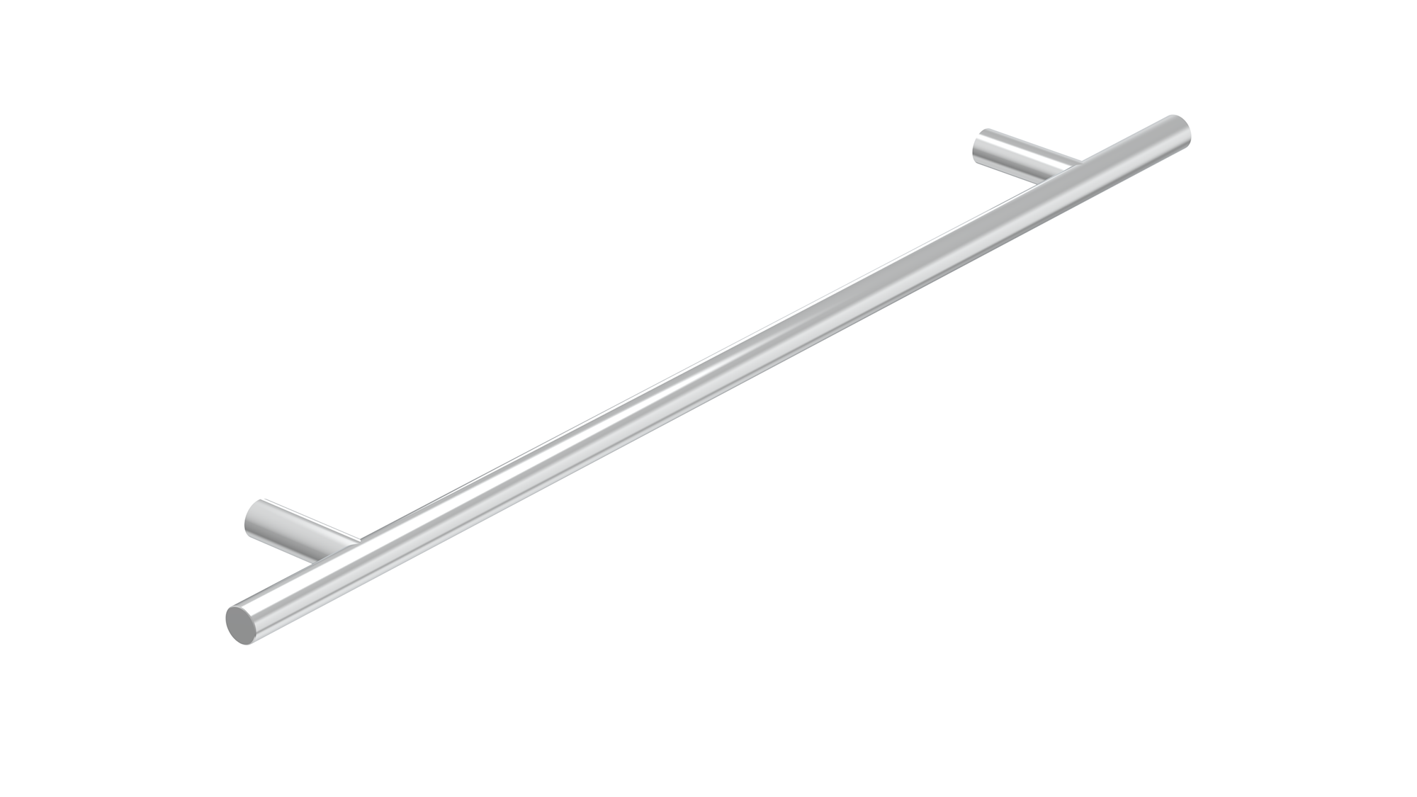 Round Cross Bar Handle Chrome