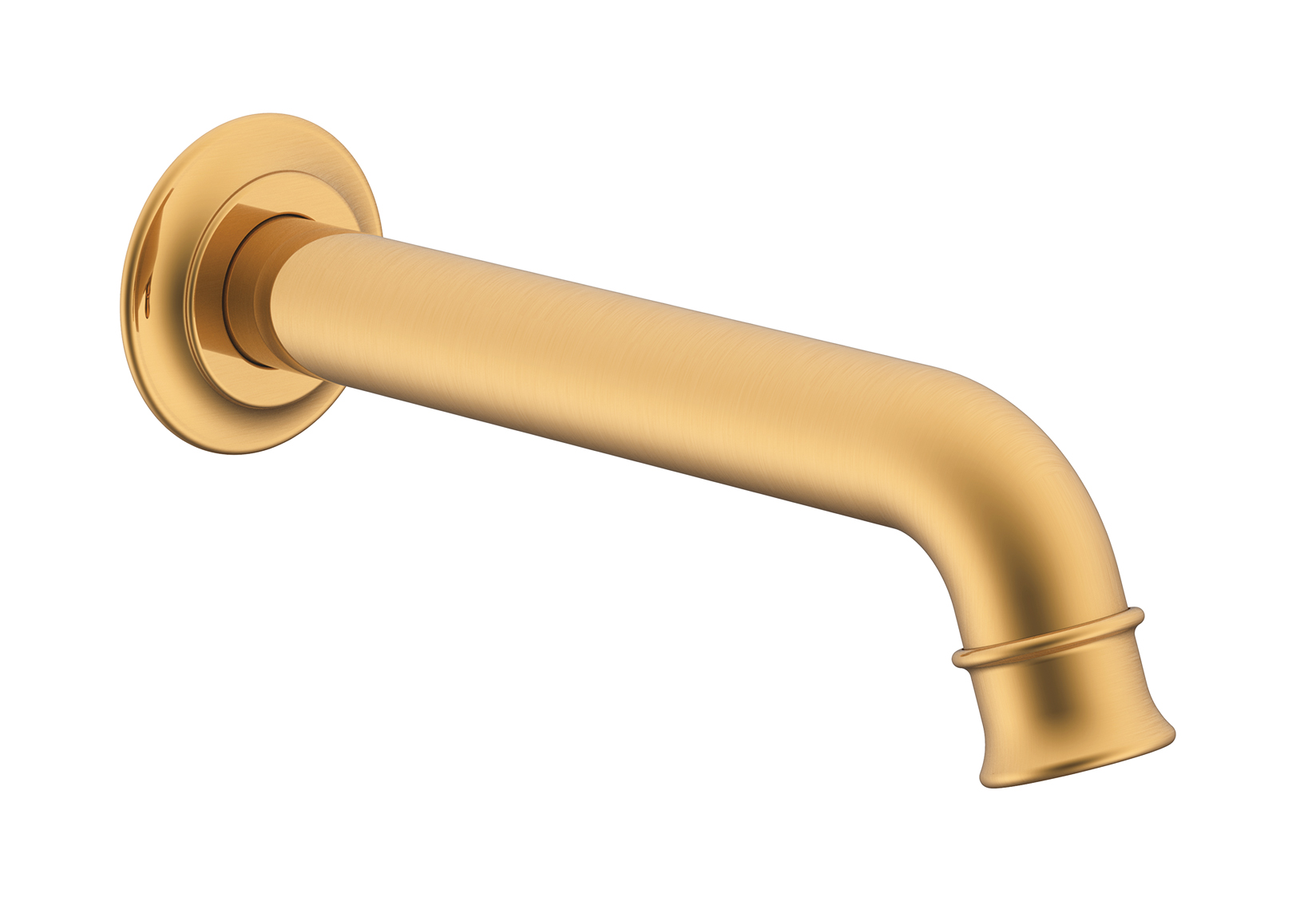 Eternal Wall Spout Brushed Brass