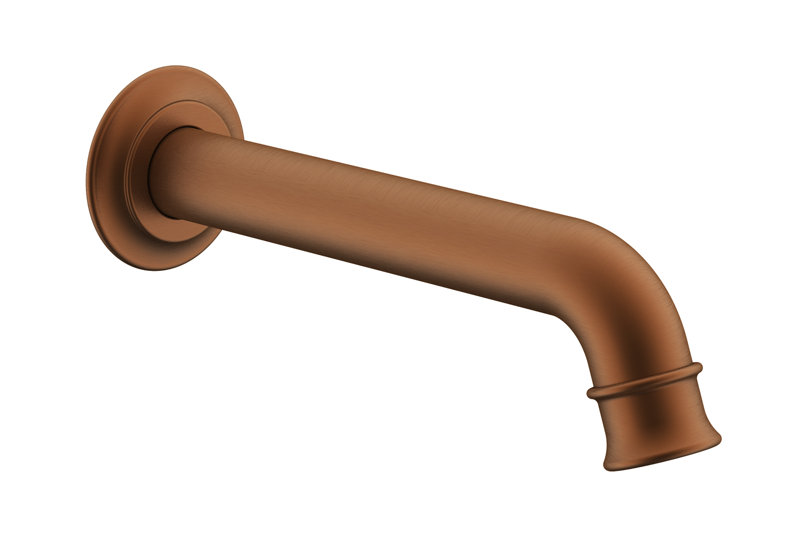 Eternal Wall Spout Brushed Copper