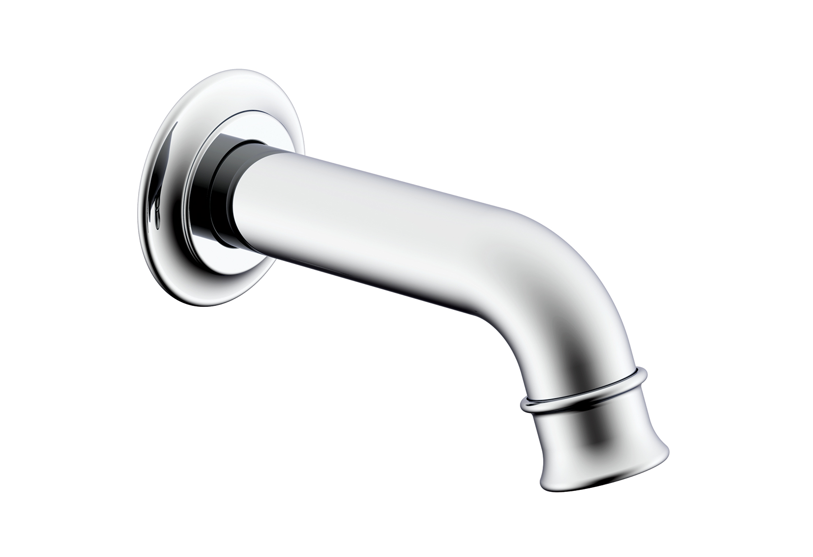 Eternal Mini Wall Spout Chrome