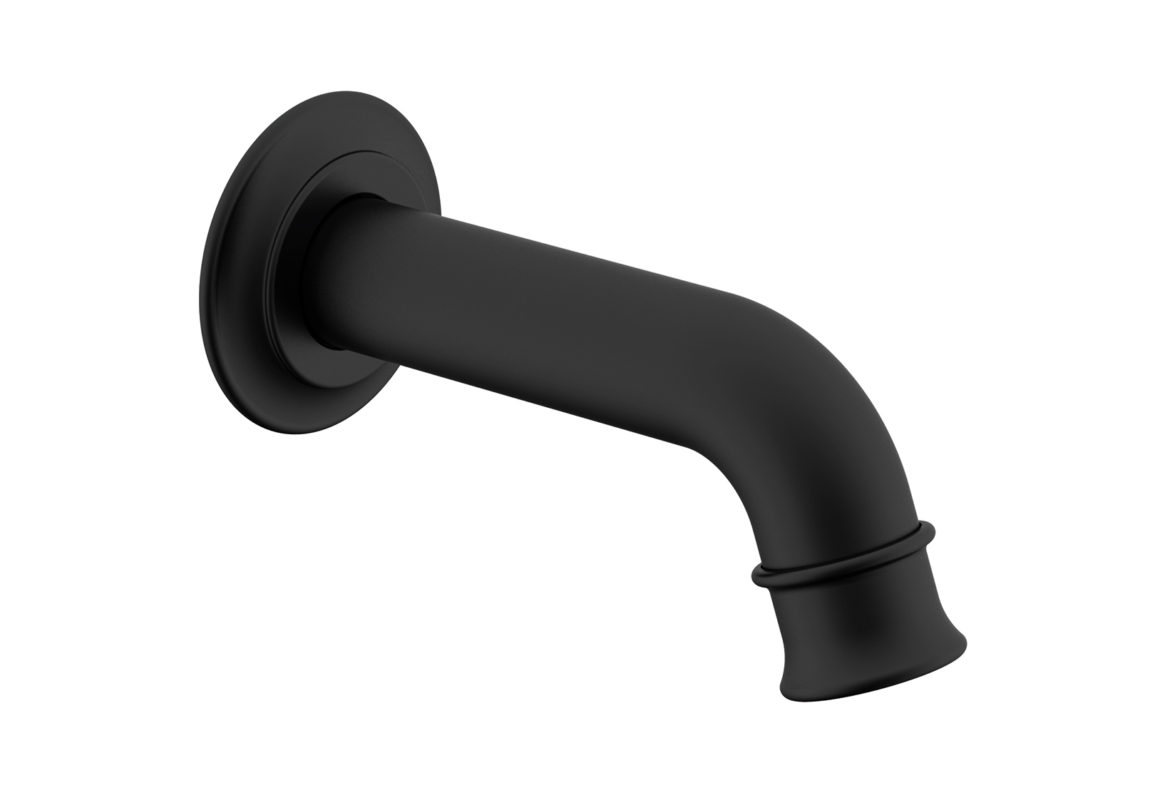 Eternal Mini Wall Spout Matte Black