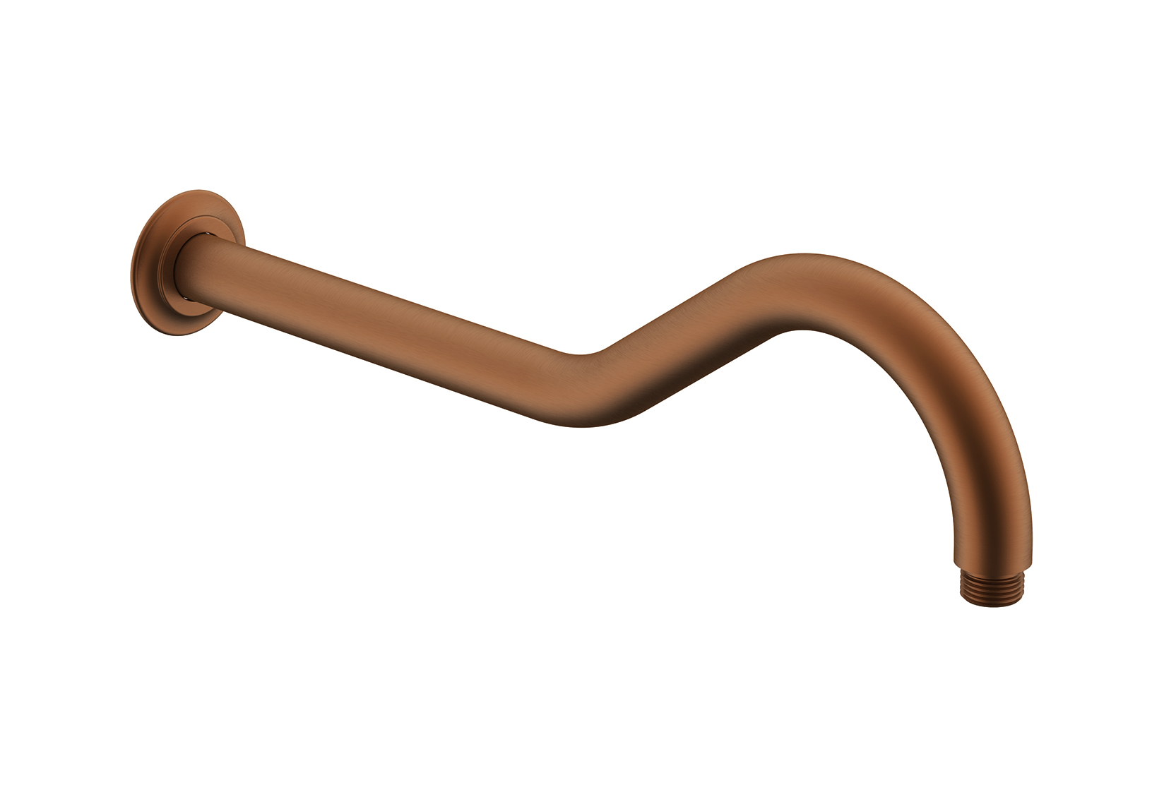 Eternal Shower Arm 400mm Brushed Copper