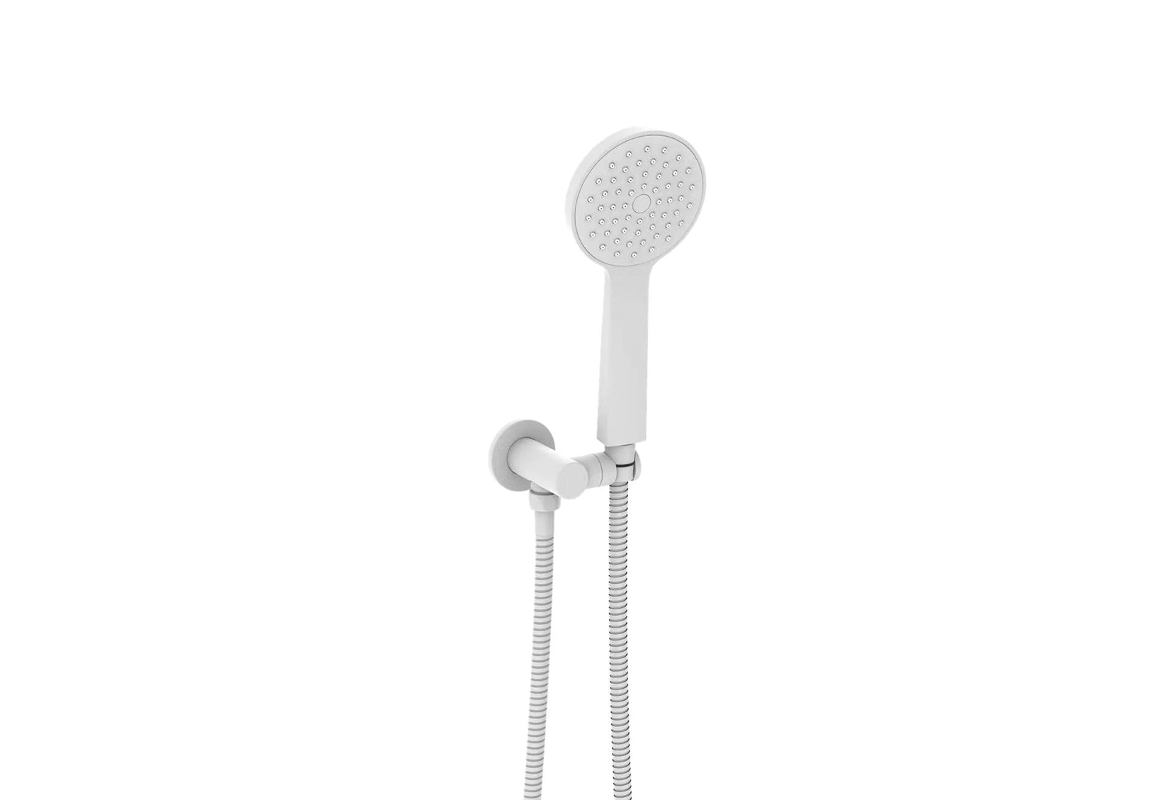 Soul Classic Hand Shower On Hook Matte White