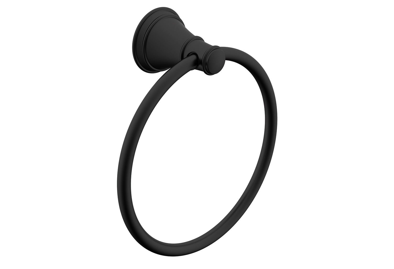 Eternal Hand Towel Ring Matte Black Architectural Designer Products ADP