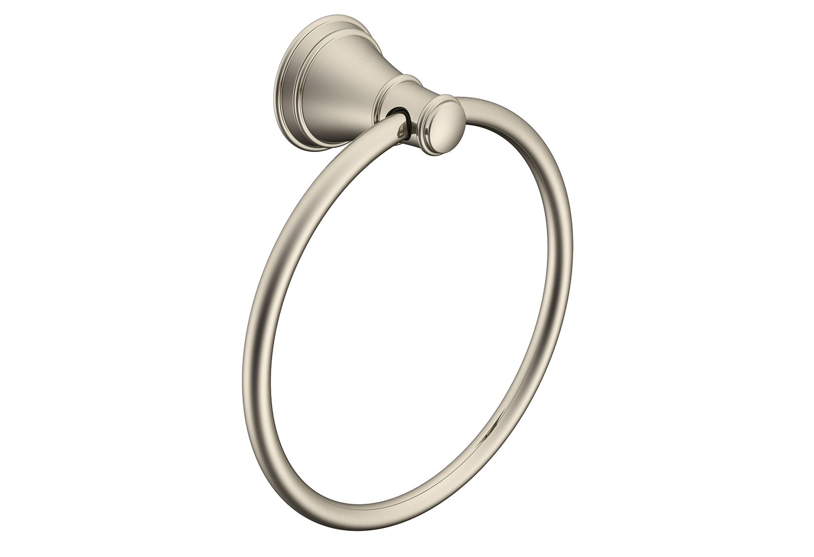 Eternal Hand Towel Ring Brushed Nickel Architectural Designer