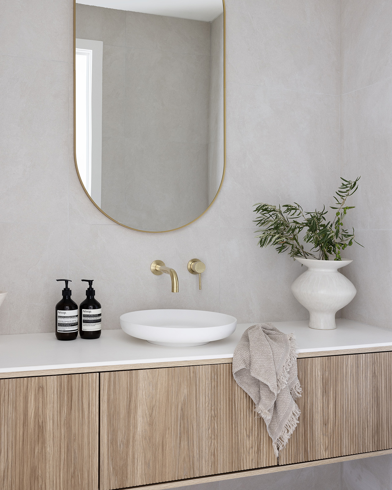 Bloom Wall Mixer Brushed Brass Architectural Designer Products ADP