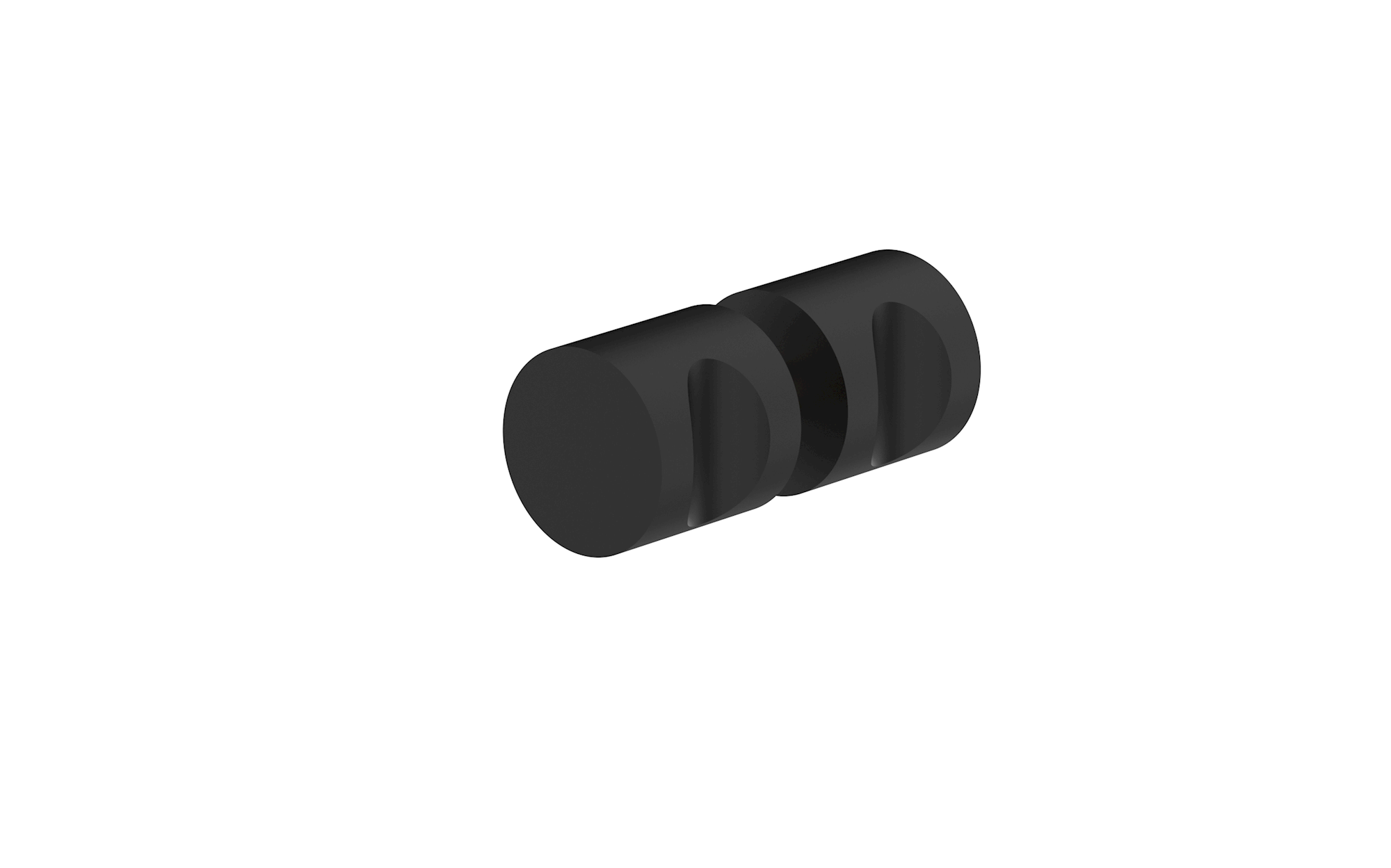 Shower Screen Knob Matte Black