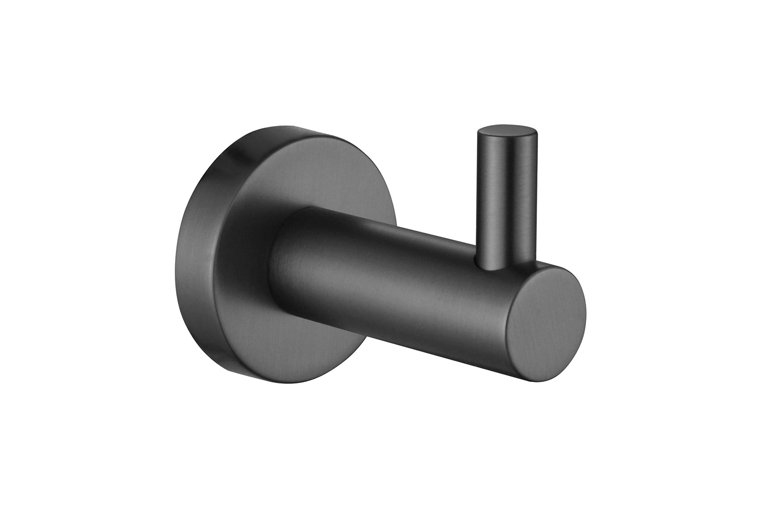 Bloom Robe Hook Brushed Gunmetal