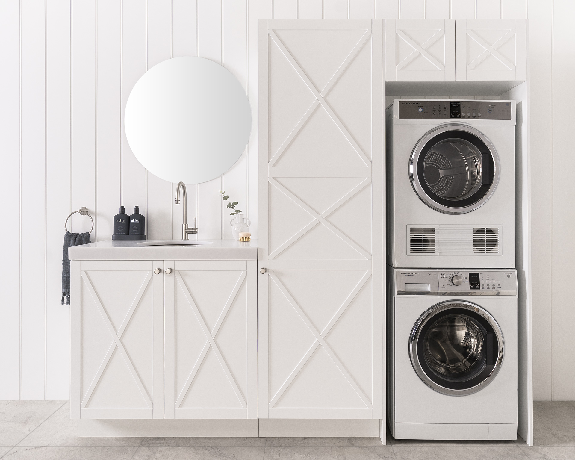 Stacked Washing Machine Surround Architectural Designer Products ADP