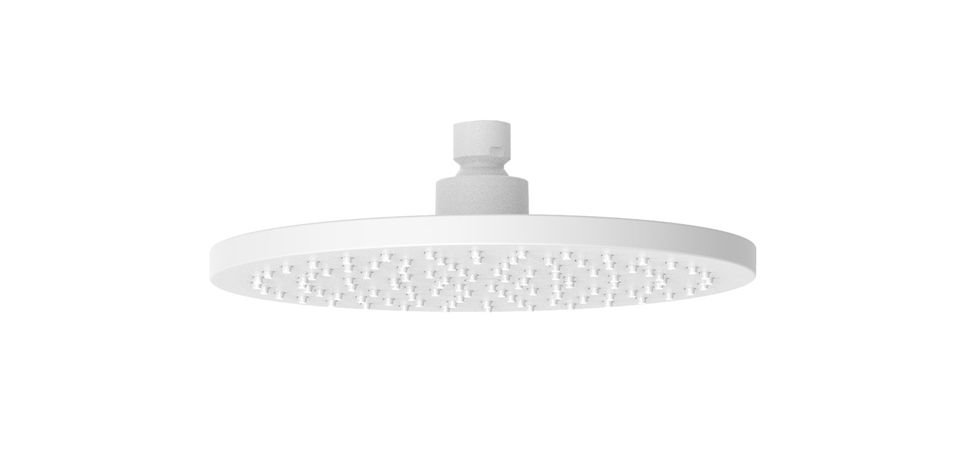 Soul Shower Rose 220mm Matte White