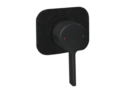 Martini Wall Mixer Matte Black