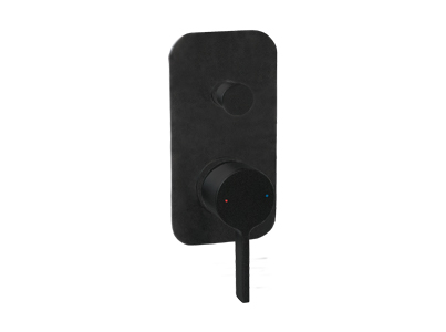 Martini Wall Diverter Matte Black