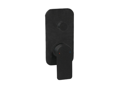 Cosmopolitan Wall Diverter Black Matte