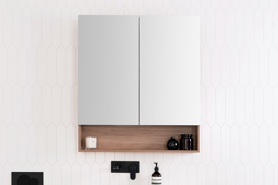 Shelf Mirrored Cabinet