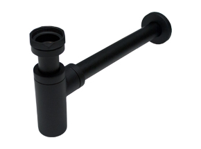 Subway Bottle Trap Matte Black