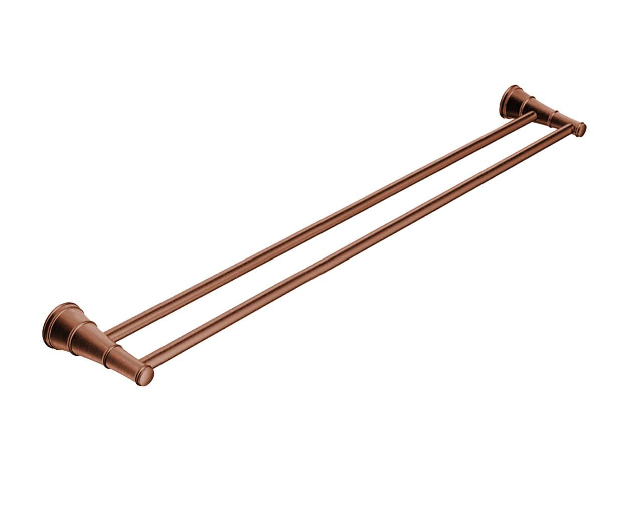 Eternal Double Towel Rail 900mm Brushed Copper