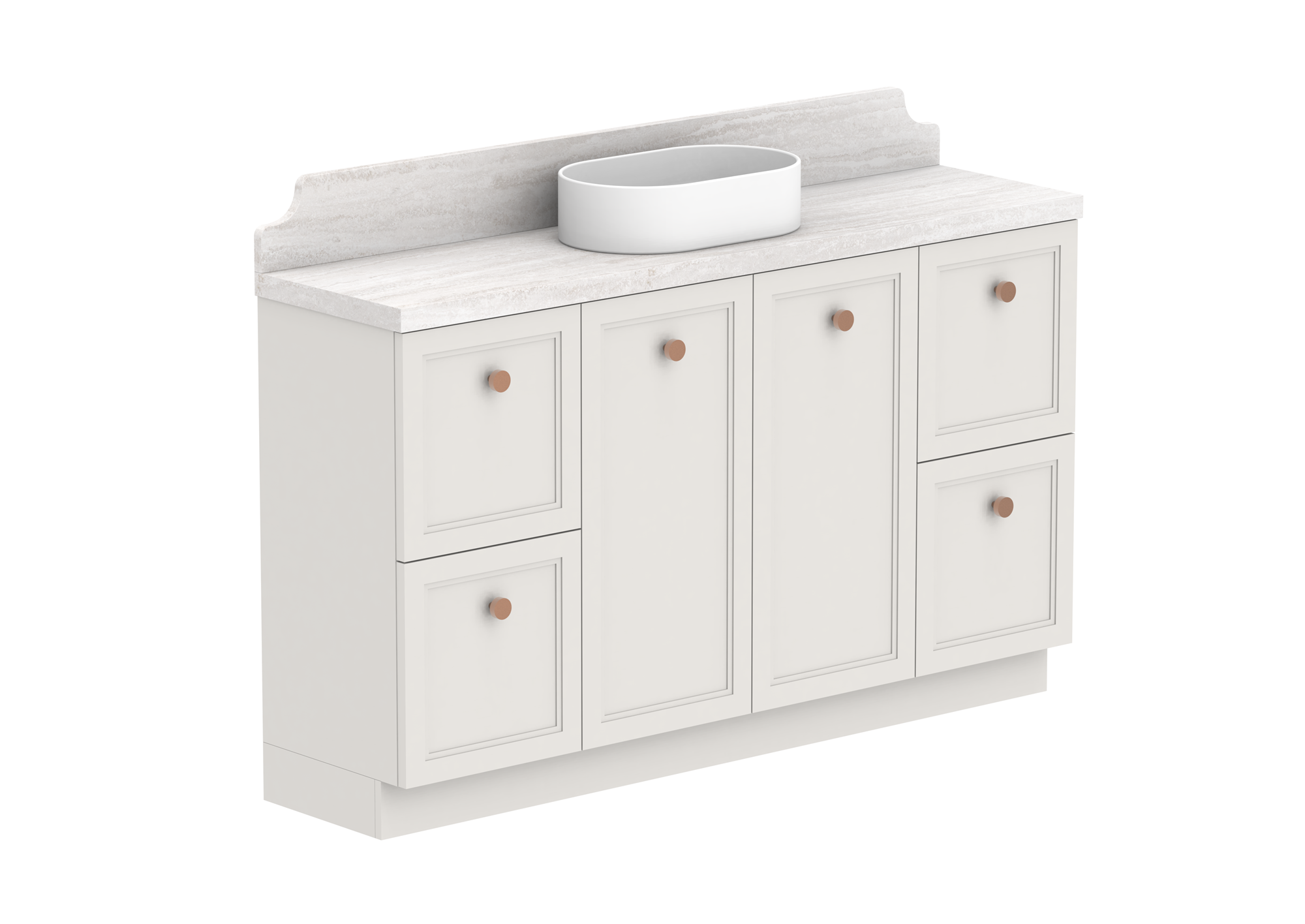 Mabel Ensuite 1500 Floor Mount