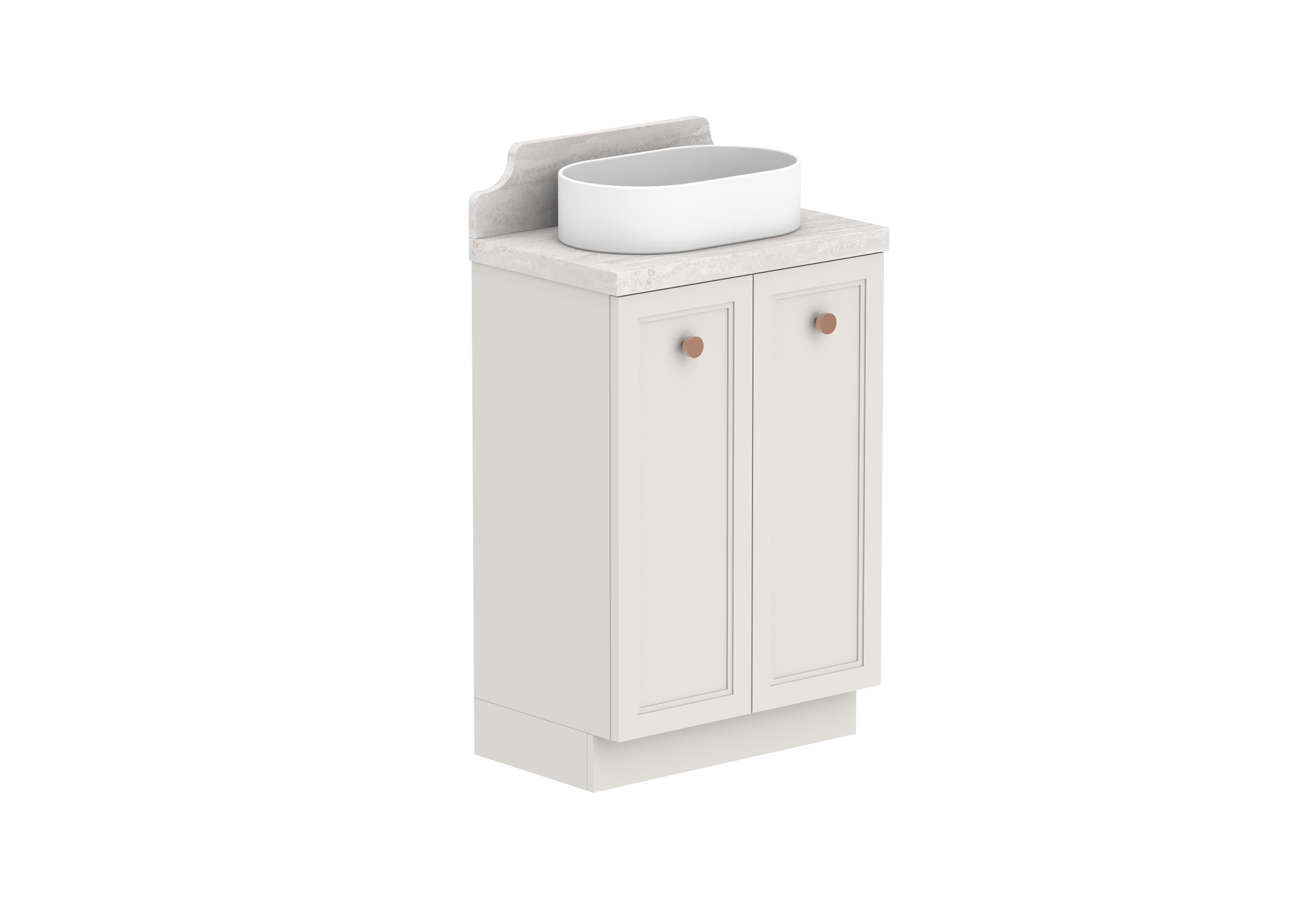 Mabel Ensuite 600 Floor Mount