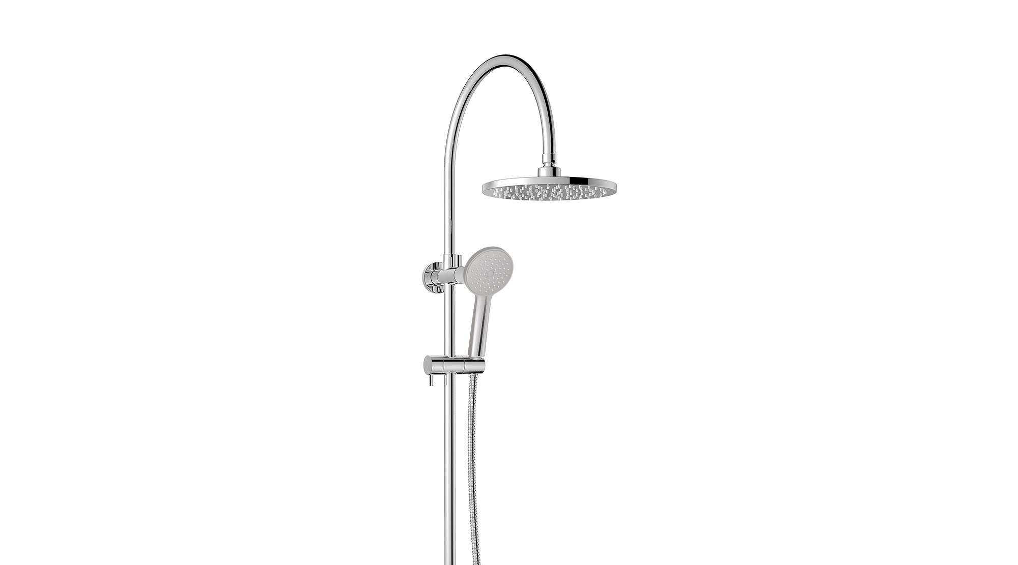 Soul Classic Gooseneck Shower Set Chrome