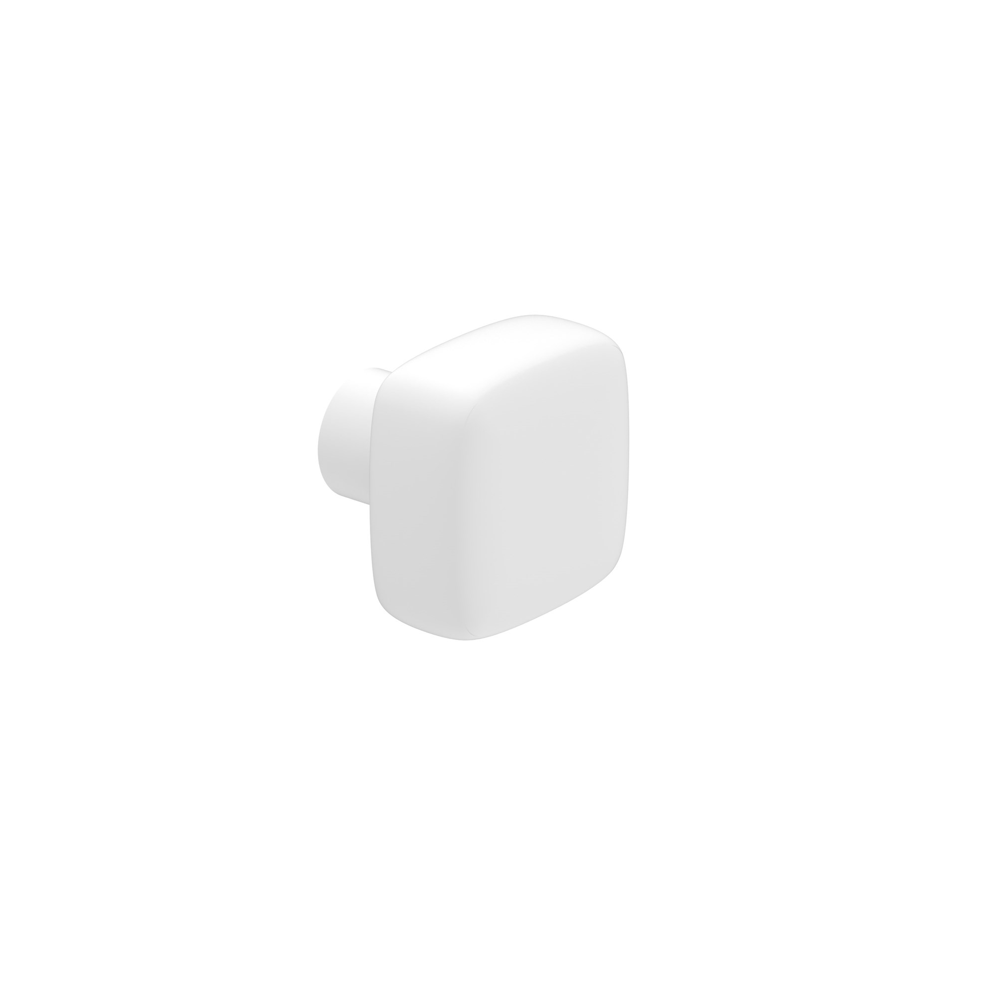 Cushion Knob Matte White