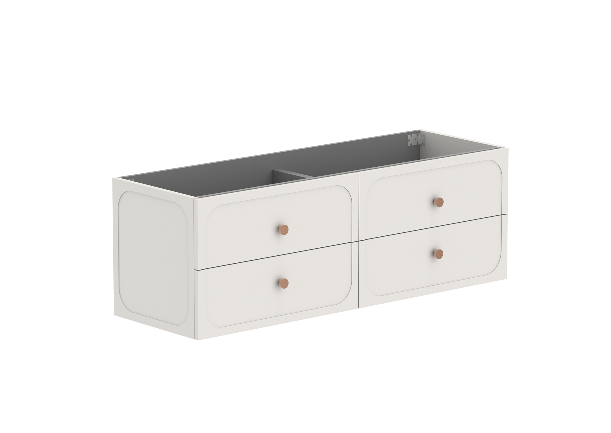 Cabinet Only Double Bowl