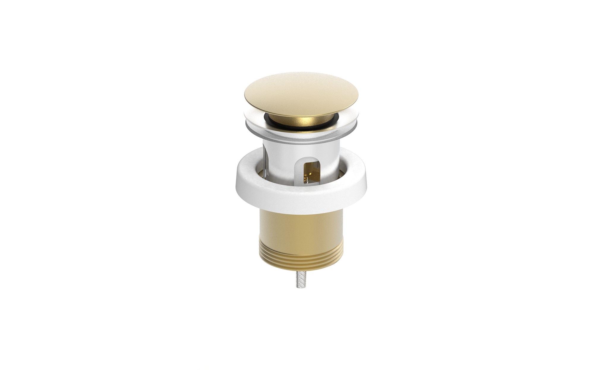 Universal Plug & Waste Brushed Brass